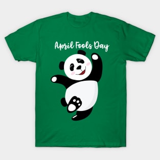 Dancing Panda - Happy April Fool's Day T-Shirt